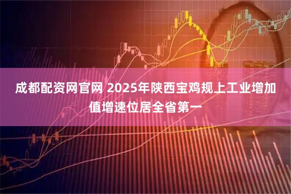 成都配资网官网 2025年陕西宝鸡规上工业增加值增速位居全省第一